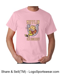 Fan T-shirt - Pink Design Zoom